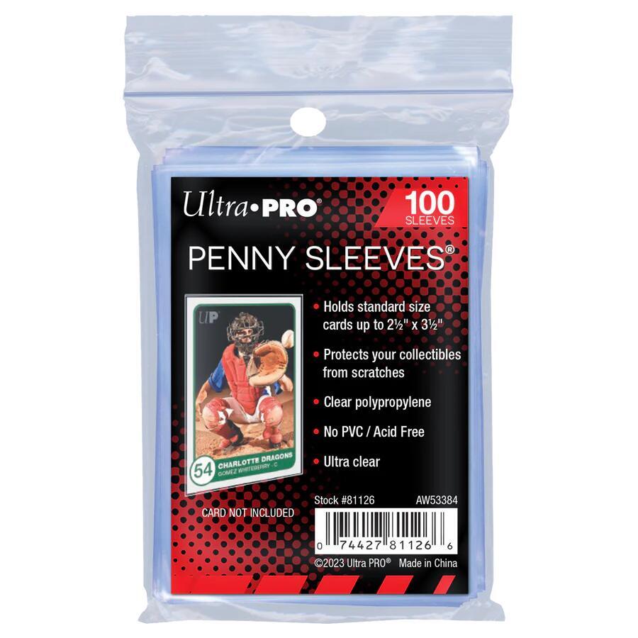 Ultra Pro: Soft Card Penny Sleeves - Standard (100-Pack) - Ultra Pro Card Sleeves