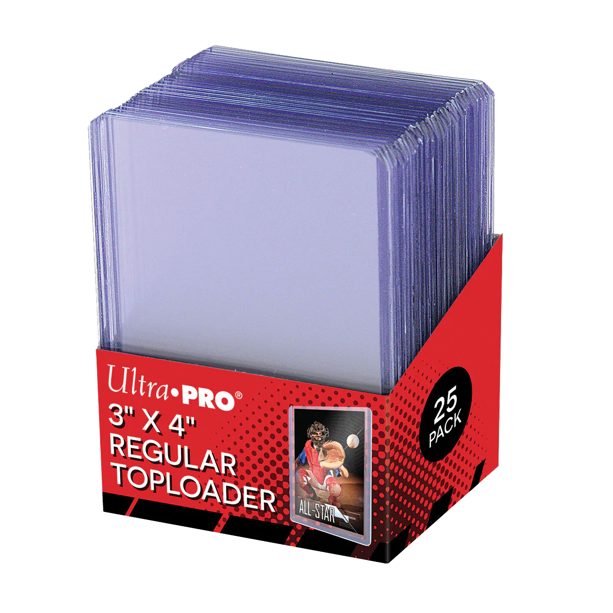 Top Loader - 3" x 4" Clear Regular Sleeves (25ct) for Standard Size Cards