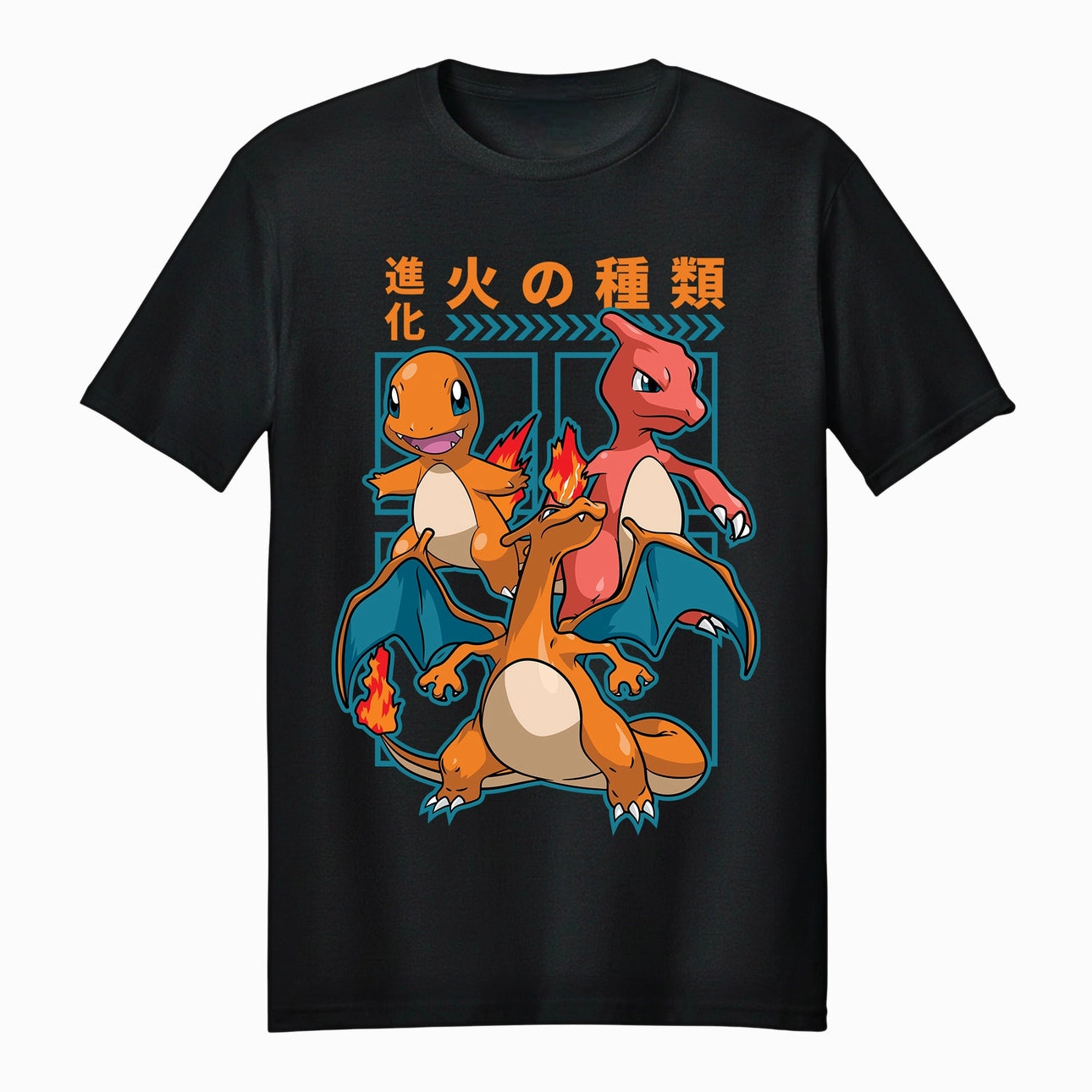 Charmander Evolution Unisex T Shirt