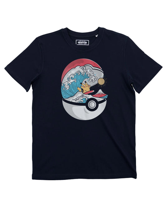 Pokemon Wave Tee - Pikachu